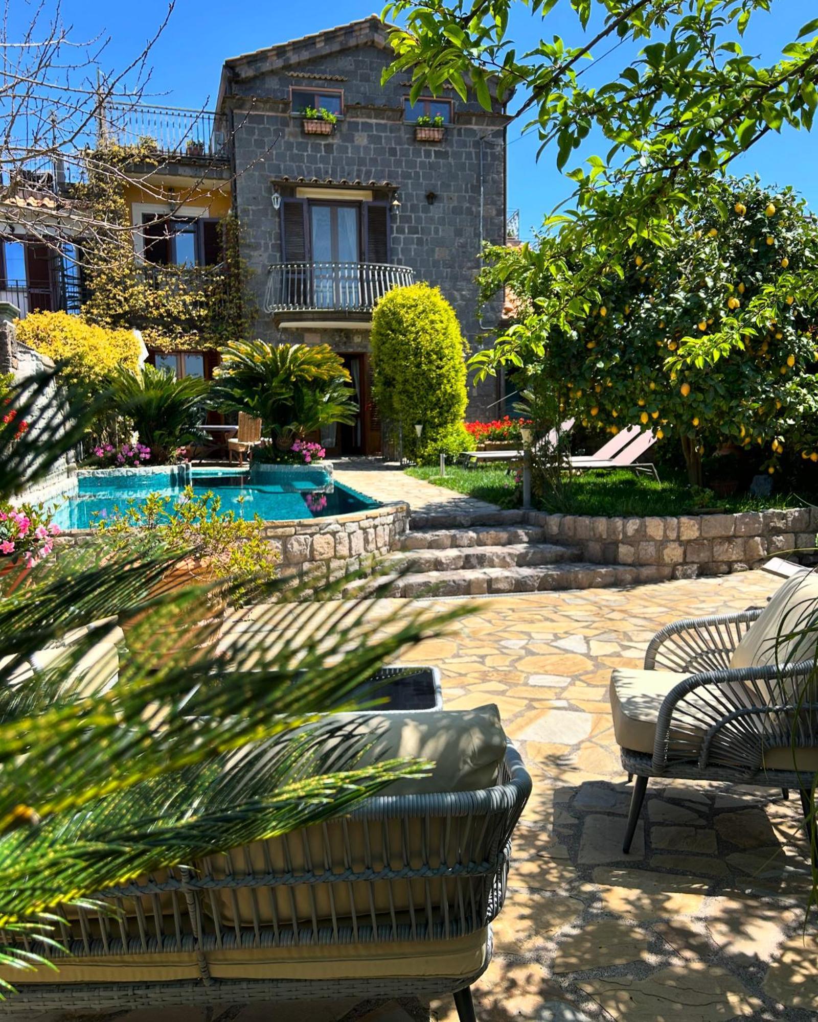 Maison Villa Angela SantʼAgata sui Due Golfi Eksteriør bilde